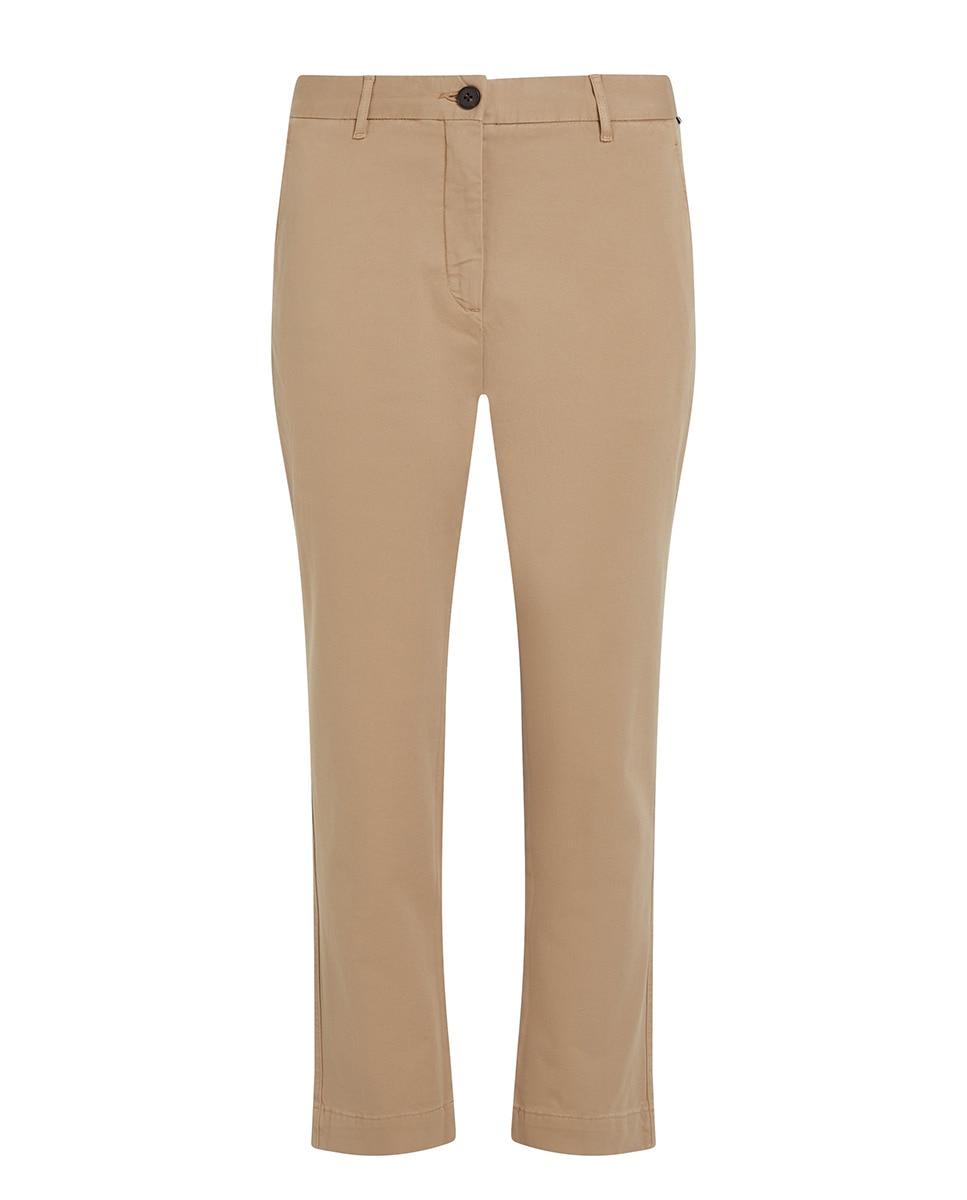 Calças Chino Slim Fit Bege-5