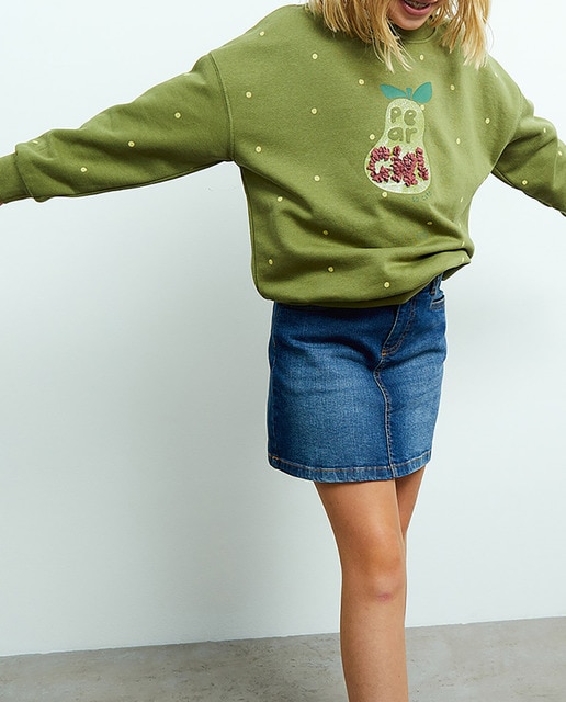 Imagen 0 de Sudadera pera de niña
