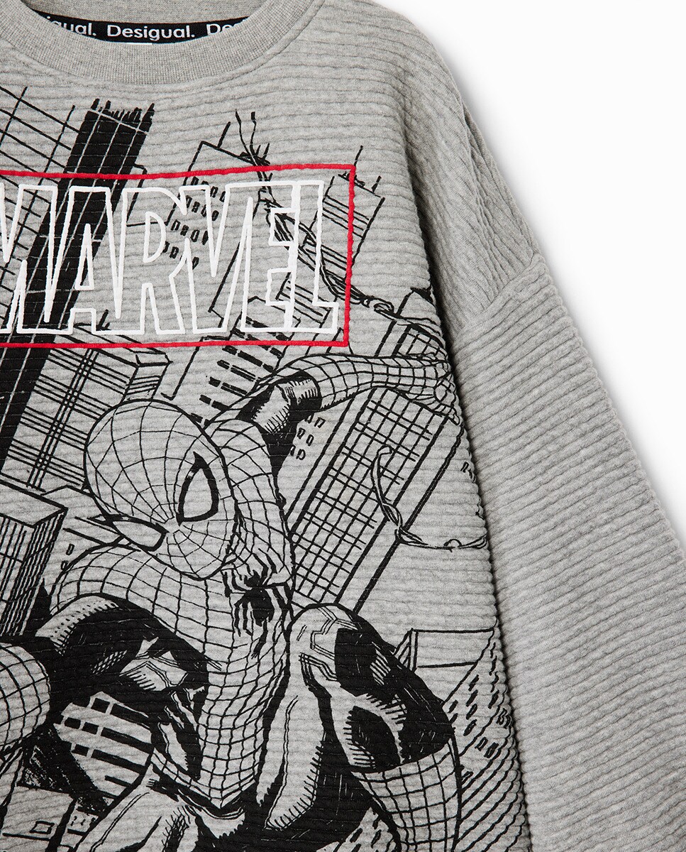 Sweatshirt Marvel Cinzento-2