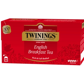 Chá English Breakfast embalagem 25 unidades - Twinings