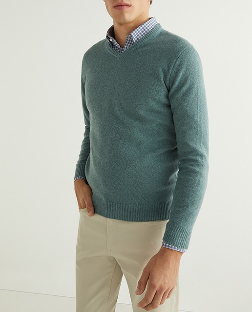 Imagen 0 de Jersey de hombre liso denim manga larga