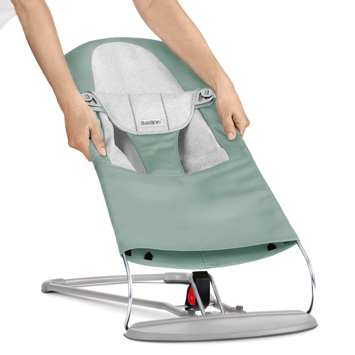 Asiento de Tela para Hamaca Balance Soft Gris claro-3