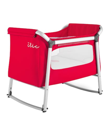 Imagen 0 de Minicuna Baby Clic Swing rojo