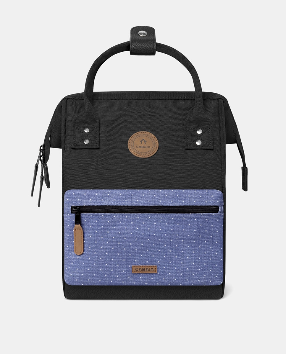 Mochila Berlin Small Repelente à Água - Preto Preto-13