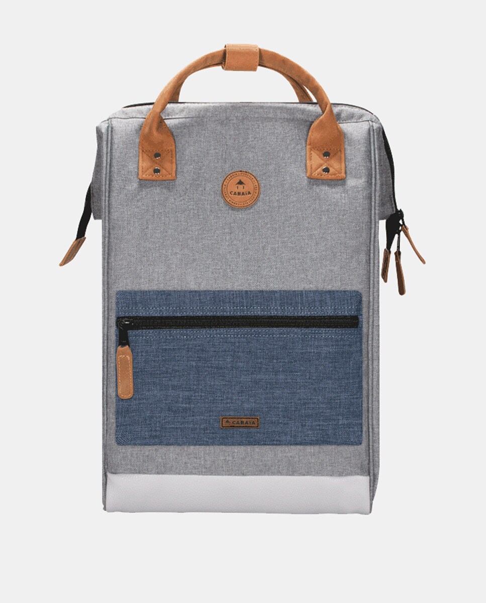 Mochila New York Medium Repelente à Água - Cinzento Cinzento-12