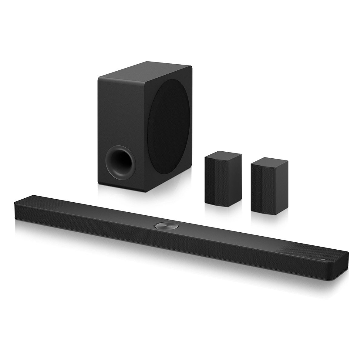 Barra de sonido LG S90TR AI Sound Pro 4K, 7.1.3, 670W, HDR10, Dolby Vision, Dolby Atmos y DTS:X, Wi-Fi, Subwoofer inalámbrico Negro-1