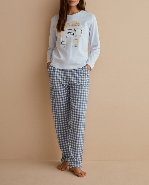 Imagen 0 de Pijama de mujer con pantalón largo