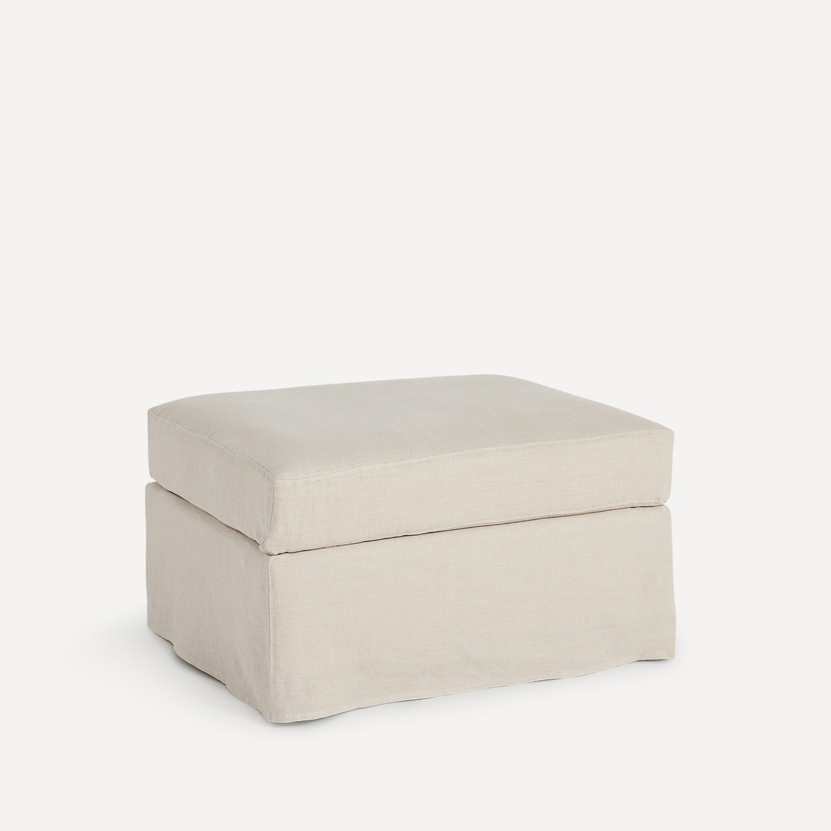 Imagem 0 de Pufe Desembainhável de Linho