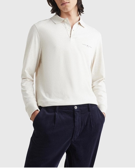 Imagen 0 de Polo de hombre regular fit  de manga larga