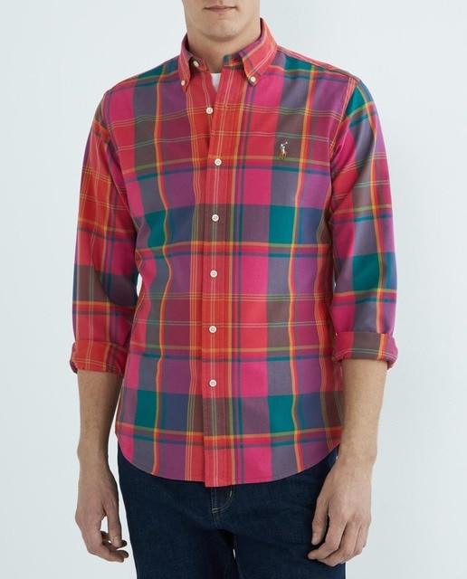 Imagen 0 de Camisa de hombre Regular Fit cuello botones