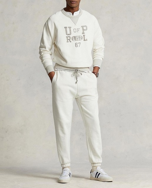 Imagen 0 de Pantalón chándal de hombre regular fit blanco
