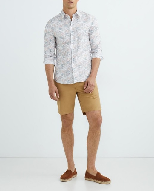 Imagen 0 de Camisa de hombre manga larga estampado muestros marinos