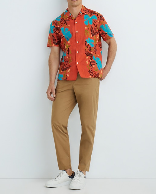 Imagen 0 de Camisa de hombre estampado floreal