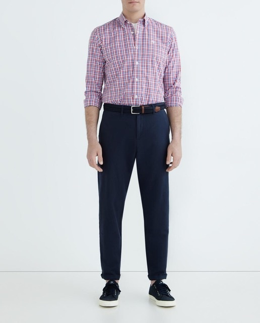 Imagen 0 de Camisa de hombre regular de cuadros