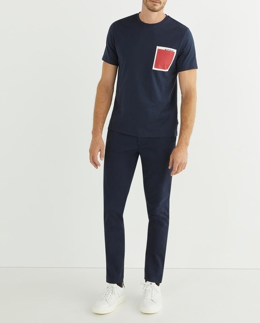 Imagen 0 de Chino skinny-fit de mezcla de algodón