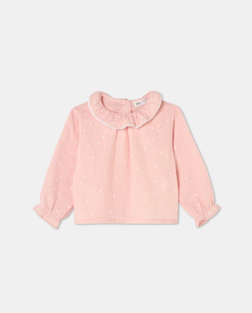 Imagen 0 de Camisa bebé niña manga larga vestir