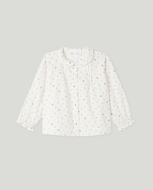 Imagen 0 de Blusa de bebé niña con estampado y manga larga