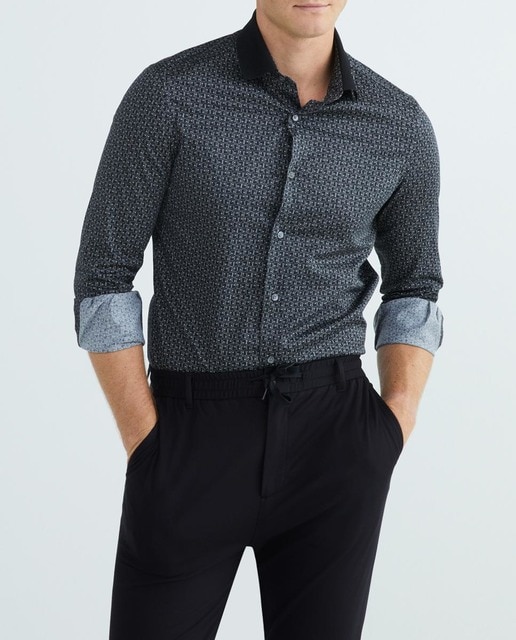 Imagen 0 de Camisa sport de hombre con cuello polo