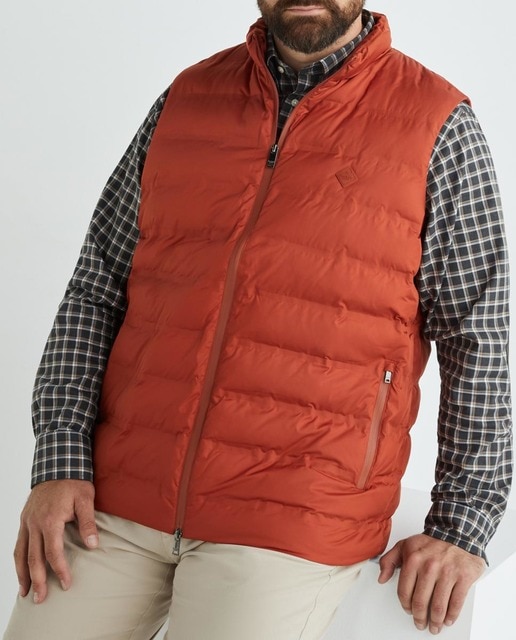 Imagen 0 de Chaleco de hombre acolchado tallas grandes