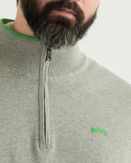 Imagen 0 de Jersey de media cremallera de hombre tallas grandes