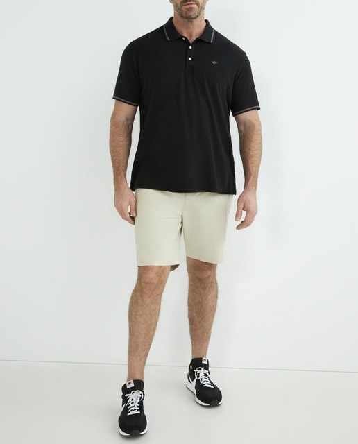 Imagen 0 de Bermuda de hombre tallas grandes , color crudo