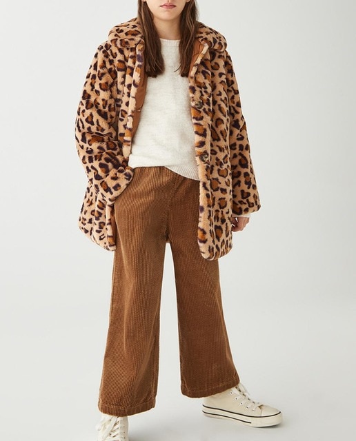 Imagen 0 de Pantalón culotte pana seersucker