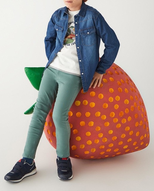 Imagen 0 de Pantalón básico de niño con cinco bolsillos