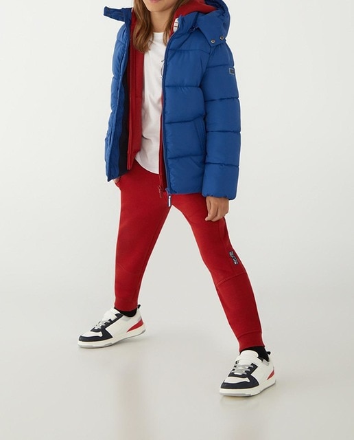 Imagen 0 de Parka básica acolchada lisa