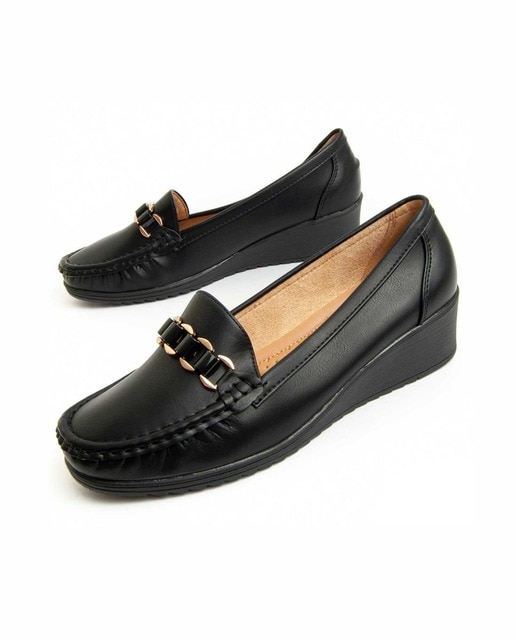 Imagen 0 de Mocasín de cuña para mujer