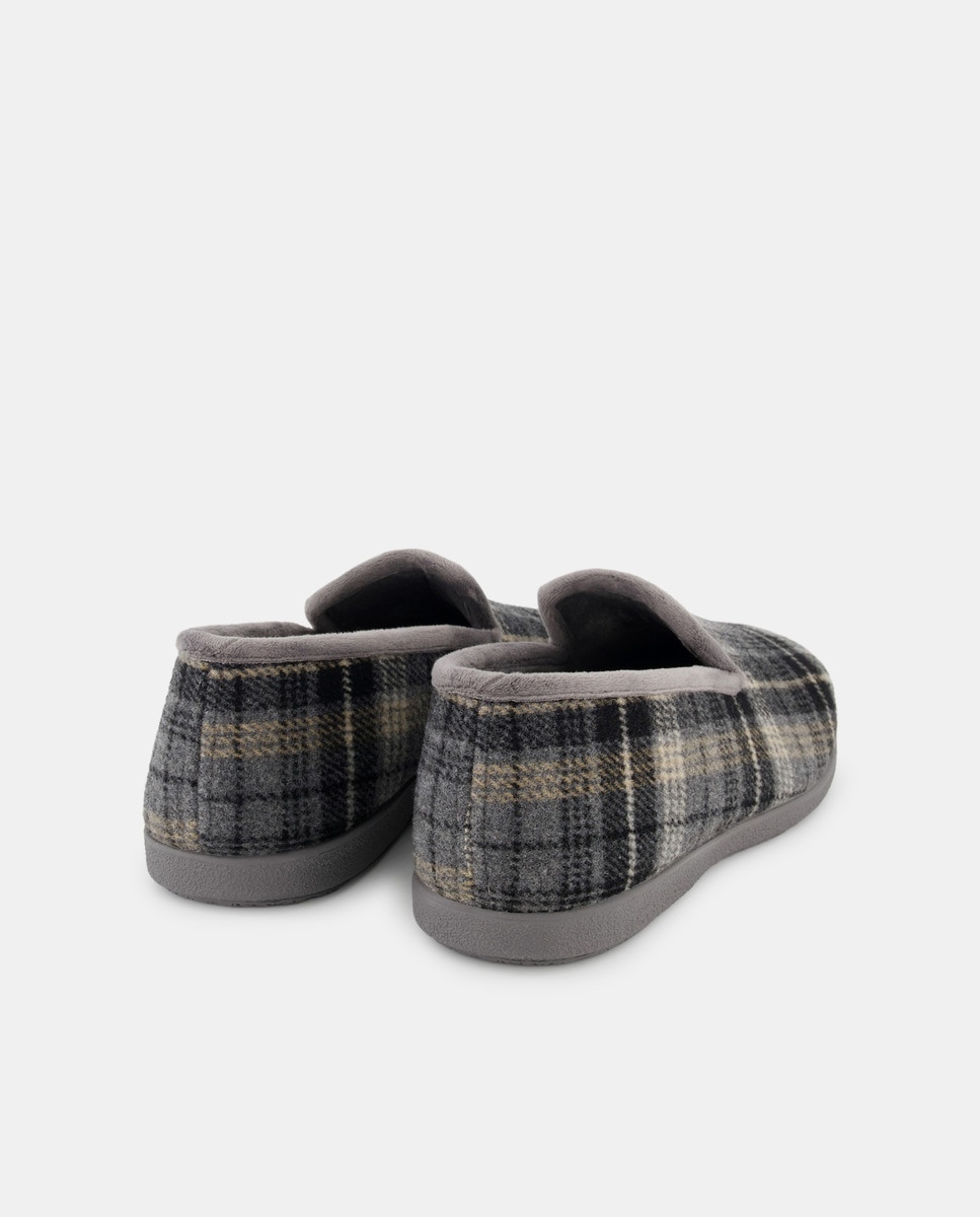 Pantufas Cinzento-3