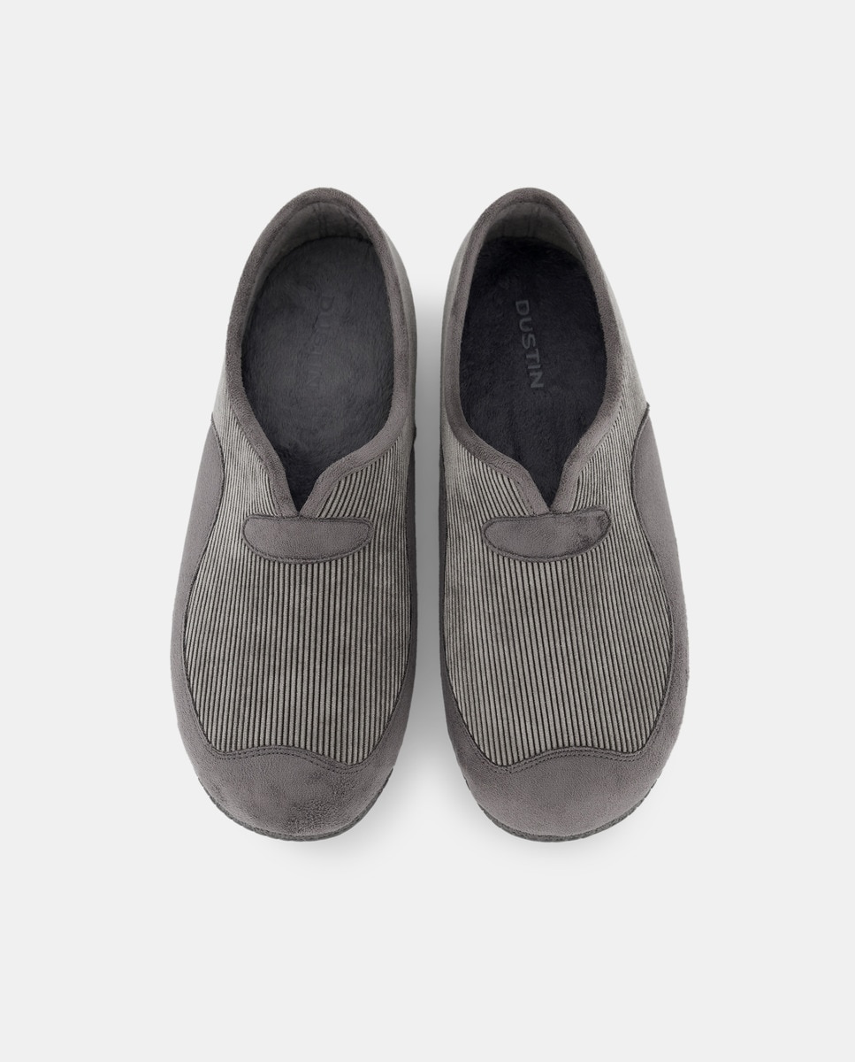 Pantufas Cinzento-4