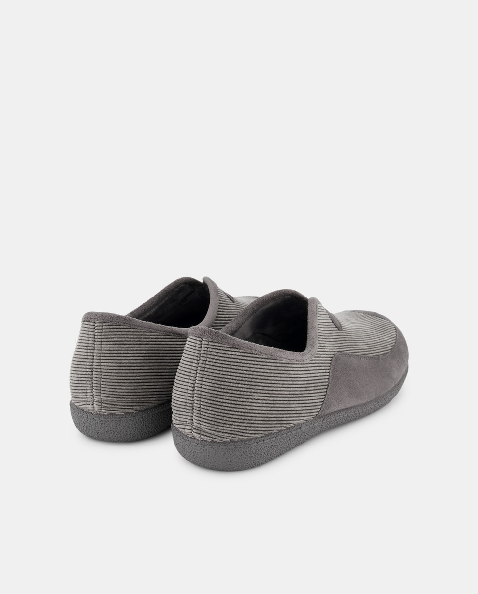 Pantufas Cinzento-3