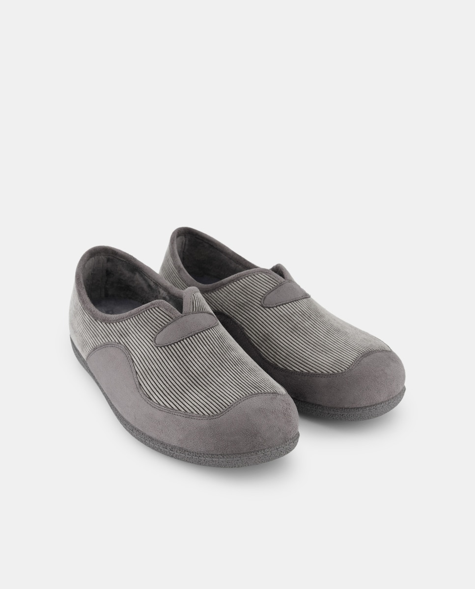 Pantufas Cinzento-2