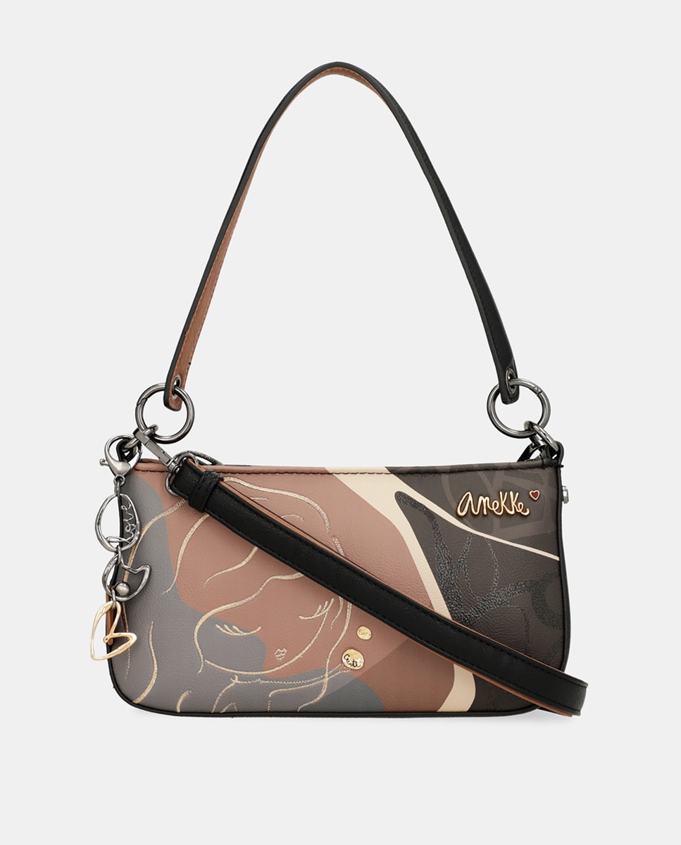 Boldo de hombro con bandolera Heartbeat Anekke Dreamverse multicolor