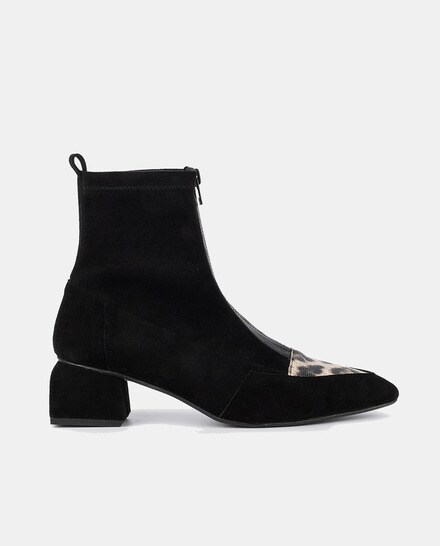 Botines de mujer en ante con anteflex elástico · Dansi · El Corte Inglés