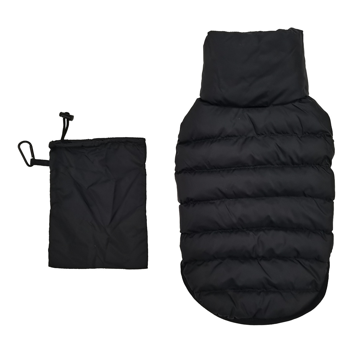 Abrigo ligero Fred & Rita para perros reversible Negro-3