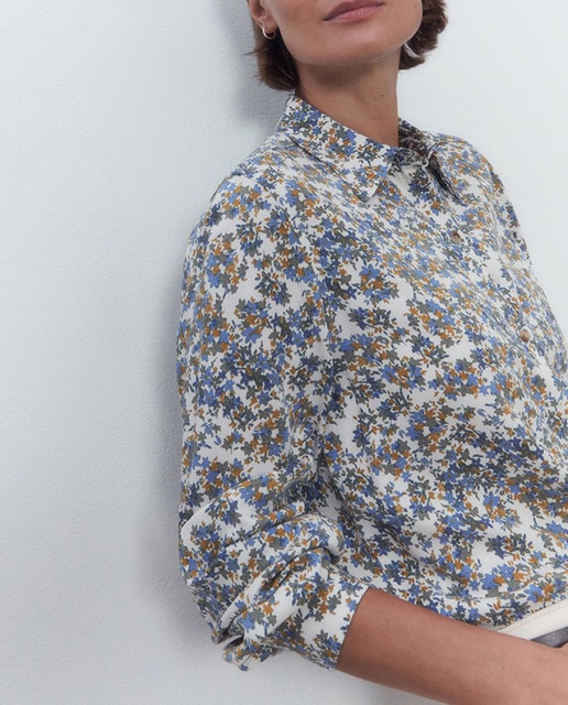 Imagen 0 de Blusa estampada de manga larga