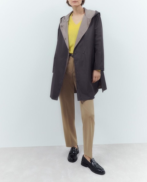 Imagen 0 de Gabardina de mujer reversible
