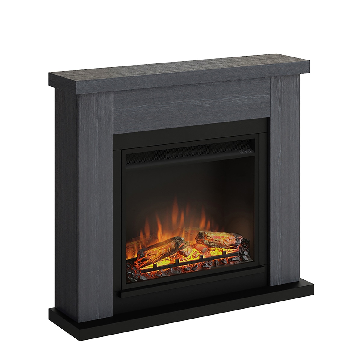 Chimenea Eléctrica Frode Gris-2