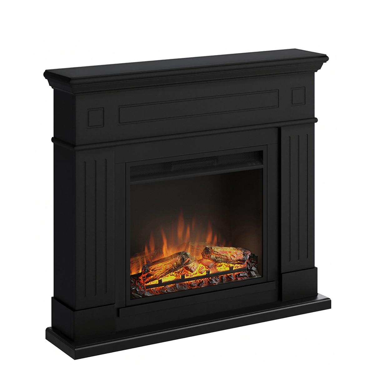 Chimenea Eléctrica Larsen Negro-2