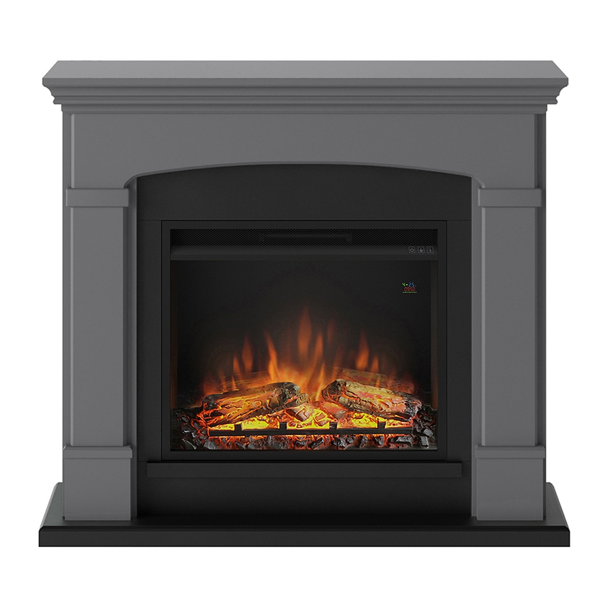 Chimenea Eléctrica Helmi Gris-1