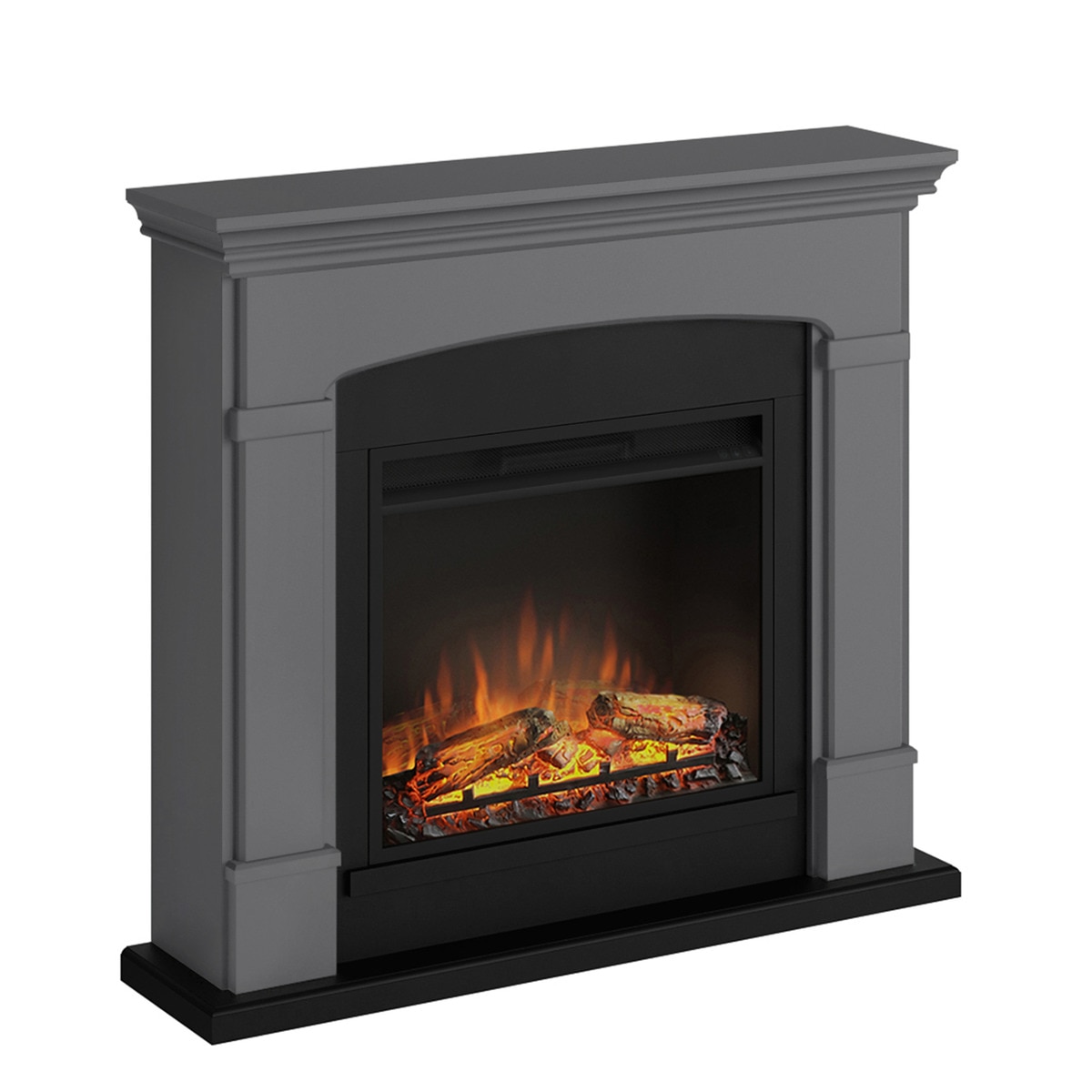 Chimenea Eléctrica Helmi Gris-2