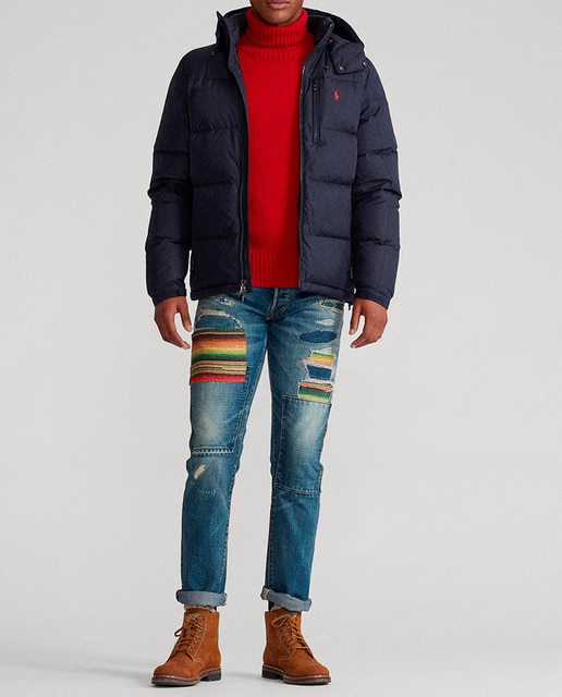 Imagen 0 de Chaqueta de hombre acolchada con capucha extraíble