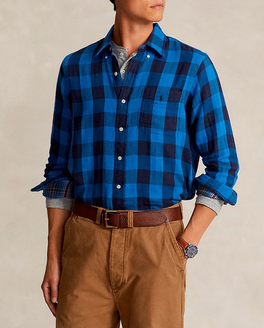 Imagen 0 de Camisa de hombre regular fit de doble cara