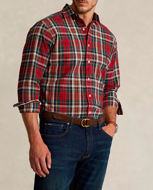 Imagen 0 de Camisa de hombre classic fit de oxford tallas grandes