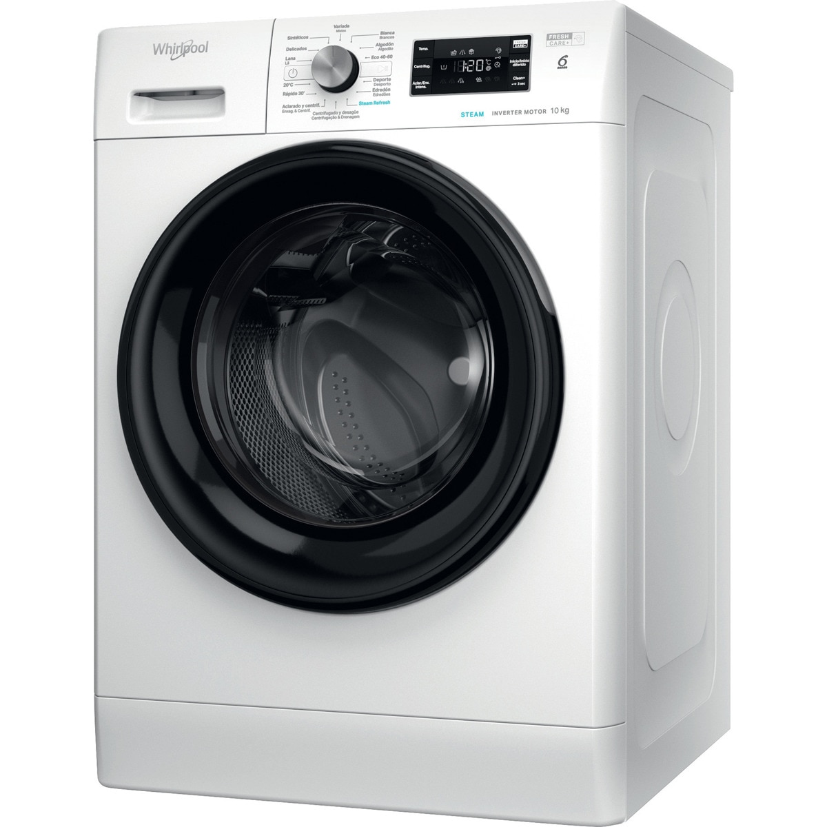 Lavadora Whirlpool 10 kg / 1.400 rpm , Motor SenseInverter - FFB 10489 BV SP Blanco-2