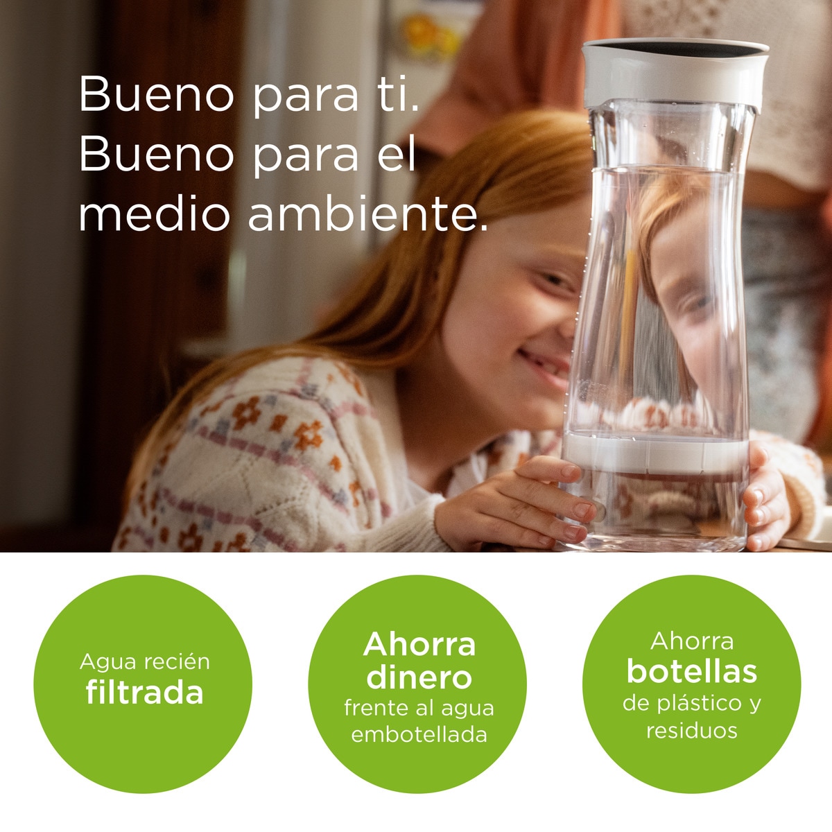 Pack de 3 filtros para garrafa filtrante Microdisc Branco-17