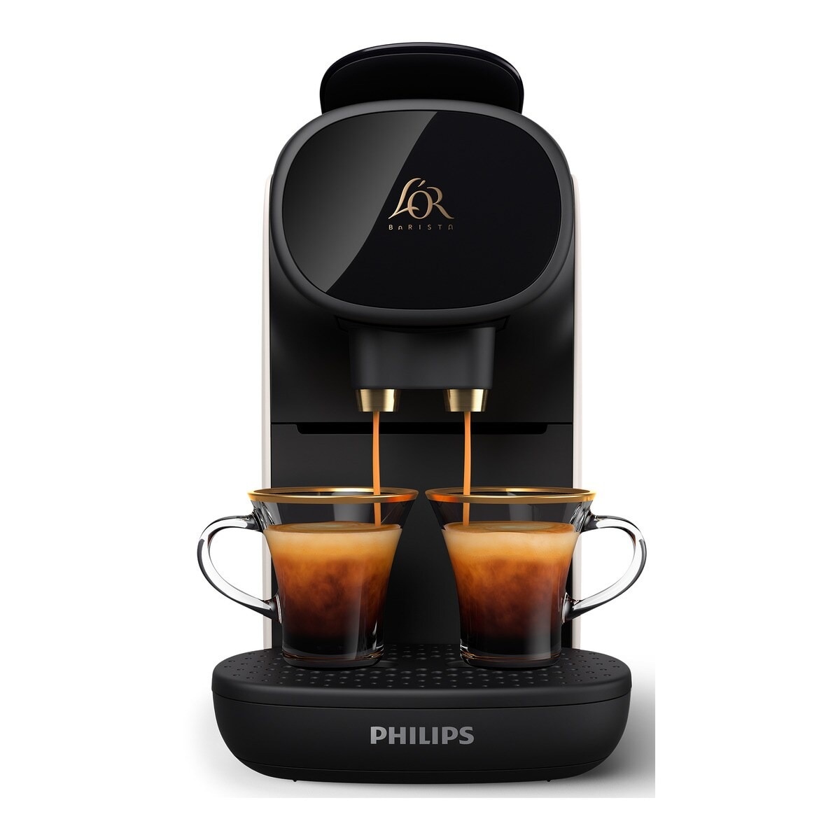 Cafetera de capsulas automática Philips L'OR Barista Sublime LM9012/60 para cápsulas L'OR Blanco satinado-2