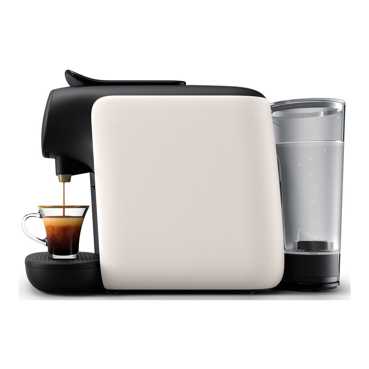 Cafetera de capsulas automática Philips L'OR Barista Sublime LM9012/60 para cápsulas L'OR Blanco satinado-3
