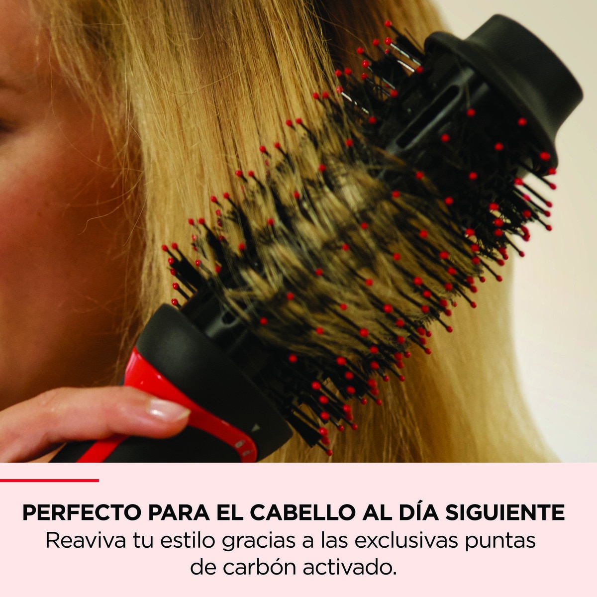 Cepillo Secador Moldeador Revlon RVDR 5298 One Step Volumiser Plus Negro-9